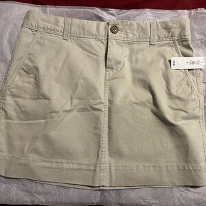 Old Navy Size 0 Tan Miniskirt - NWT
